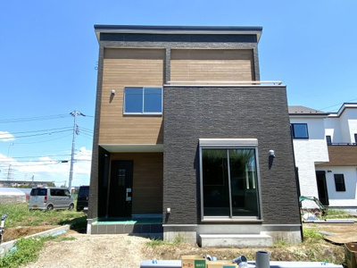 【外観】 | 【売主】MLH TSUJIDO 大庭８号棟（仲介手数料不要） | 塊間のある外観でインパクト抜群です！