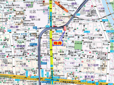 【地図】 | レジディア天神橋