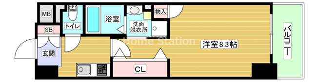 【間取り】 | エスカーサ大阪WEST