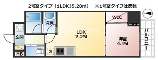 【間取り】 | ブエナビスタ大手通