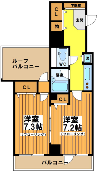 【間取り】 | グランド・ガーラ笹塚