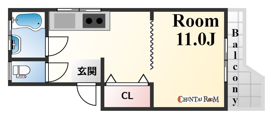 戸石マンションの間取り