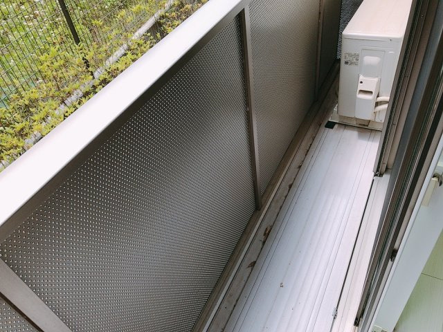 シェルト公津の杜Ｂ棟のバルコニー