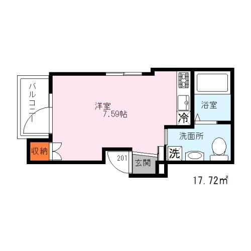 TakaraLuckの間取り