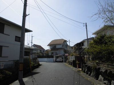 【前面道路含む現地写真】 | 大津市陽明町5-6　売土地