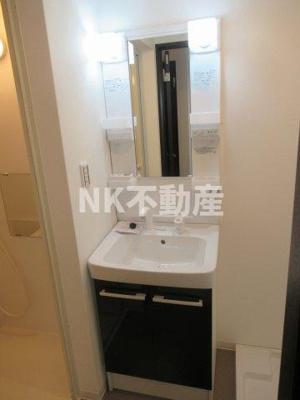 【洗面所】 | リベルタ布施（河内永和賃貸） | スペースが確保できる洗面所です