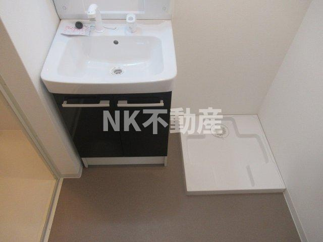 【洗面所】 | リベルタ布施（河内永和賃貸） | 使いやすい洗面所です