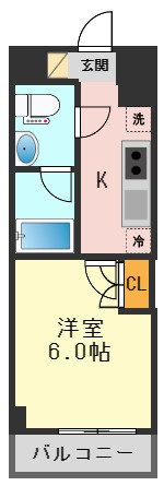 HY’s新小岩_802号の間取り