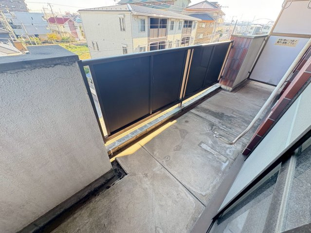 エクセレント丸太のバルコニー