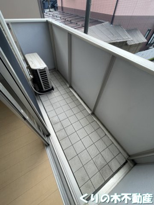 【バルコニー】 | コウジィーコートK | バルコニー付きです