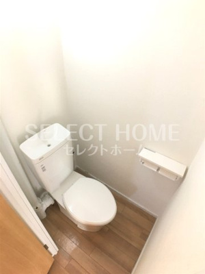 【トイレ】 | CASAアペルタＩ | 清潔感のあるトイレです