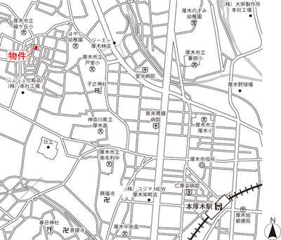 【地図】 | メジュールC棟