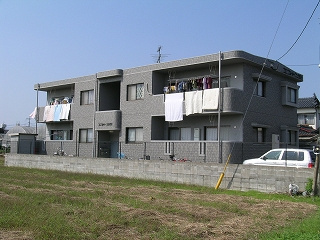 熊本市南区田井島３丁目の賃貸マンションの外観