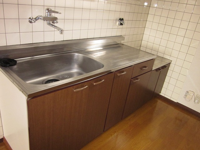 熊本市南区田井島３丁目の賃貸マンションのキッチン