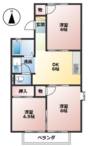 SOLANAの間取り