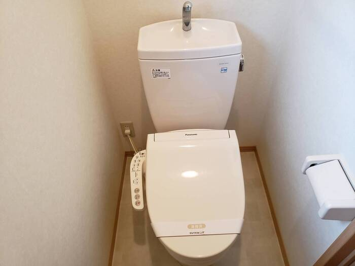 フラットソラのトイレ