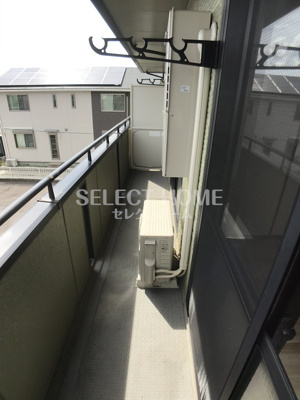 【バルコニー】 | ハイカムール北浦 | 開放的で明るい空間を演出してくれるバルコニーです