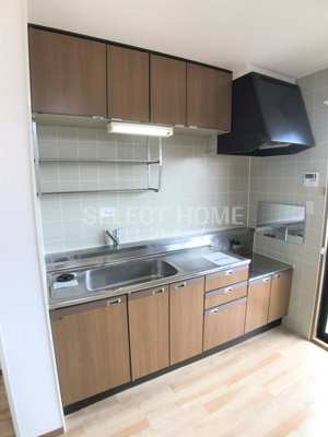 【キッチン】 | ハイカムール北浦 | コンパクトなキッチンで掃除もラクラク