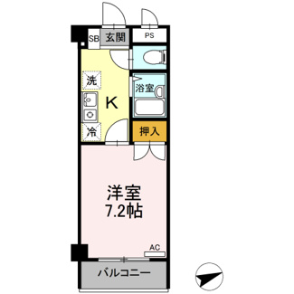 【間取り】 | セジュール浦上