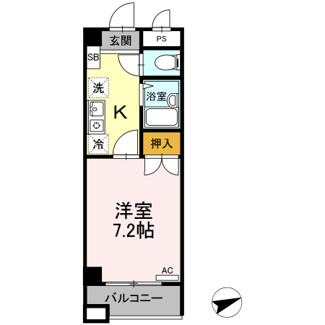 【間取り】 | セジュール浦上
