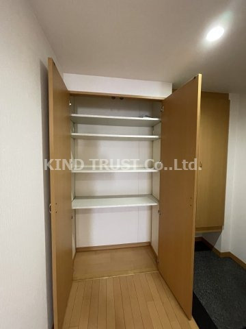 ウェルホームズ中之島北の収納|大きなスペースがあり、収納には困りません