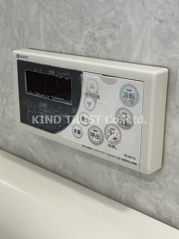 ウェルホームズ中之島北の浴室|オートバス、追い焚き機能付きです