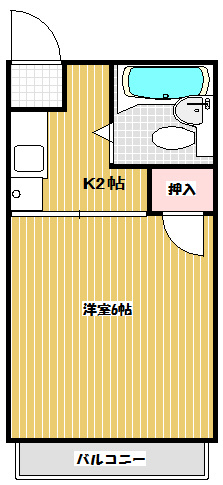 ハイツセゾンの間取り