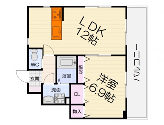 【間取り】 | Casa上野芝