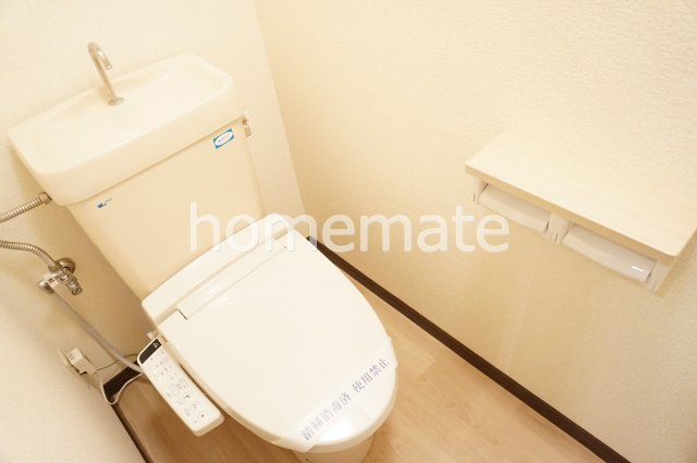 熊本市中央区大江６丁目の賃貸マンションのトイレ