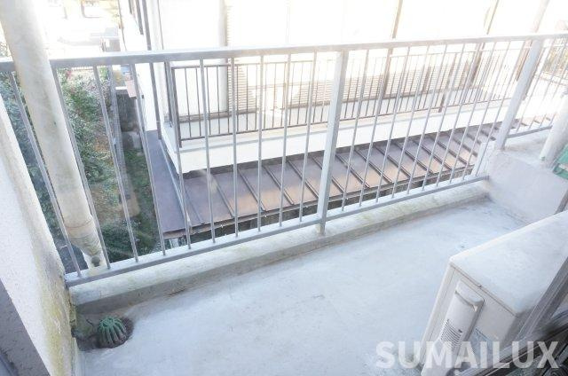 健軍エルイービル飛鳥のバルコニー