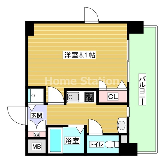 【間取り】 | エスライズ中之島WEST