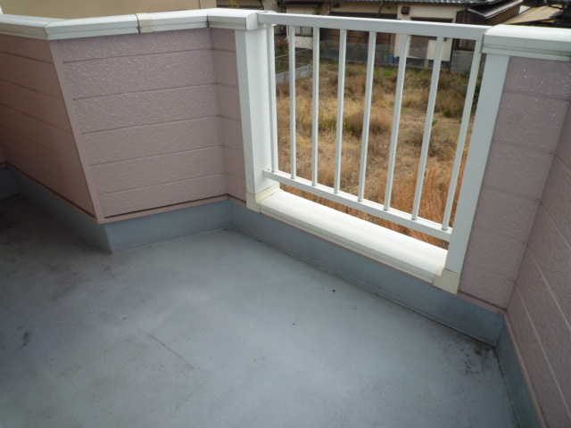 サウス児島のバルコニー