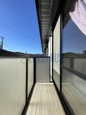 毛呂山ヒルズのバルコニー