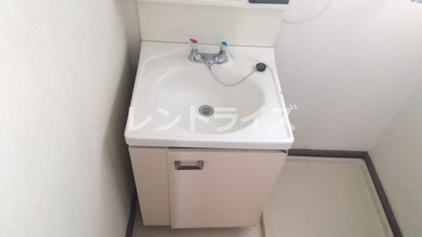 エクシードAの洗面所