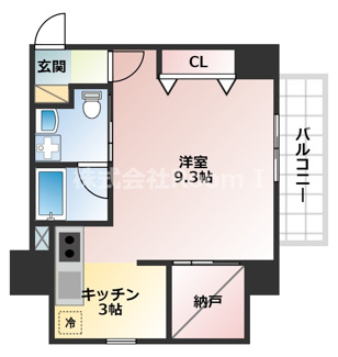 【間取り】 | ＷｉｌｌＤｏ南森町