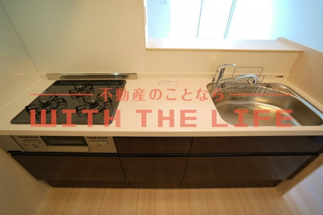 ルピナ梅満【キャッシュバック対象】のキッチン|お料理しやすいキッチンです