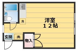 コクーン三条大宮の間取り