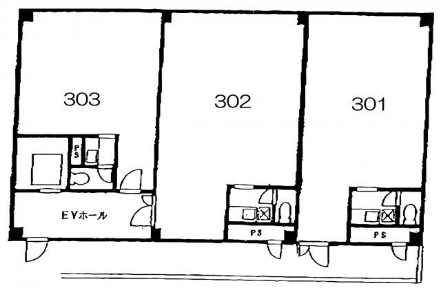 新横溝ビルの間取り
