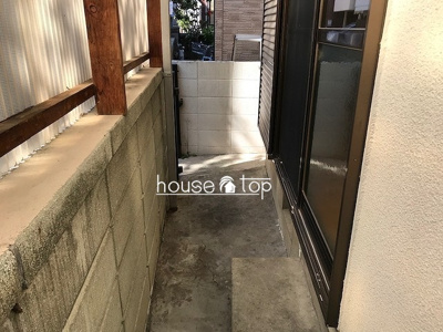 【バルコニー】 | 尼崎市大庄西町　貸家