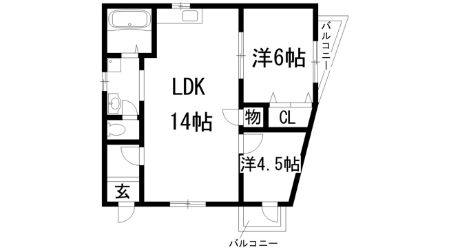 【間取り】 | KTI川西ビル