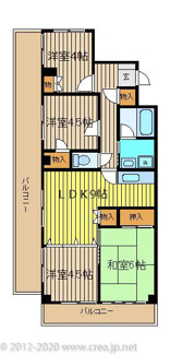 【間取り】 | クレストみずほ台
