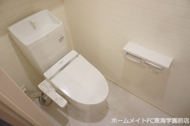 合志市須屋のアパートのトイレ