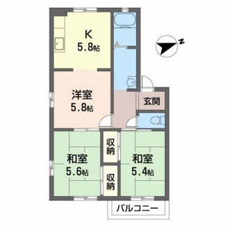 【間取り】 | リバーサイドシティ麻生川