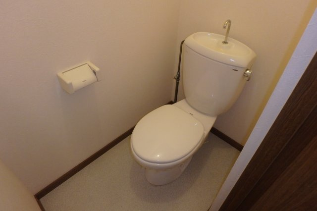 ドミールたかねB棟のトイレ