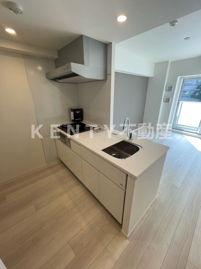 【キッチン】 | パークリュクス蒲田一丁目 | コンパクトなキッチンで掃除もラクラク