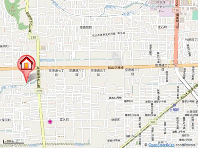 【地図】 | ソレーユ高岡 C棟