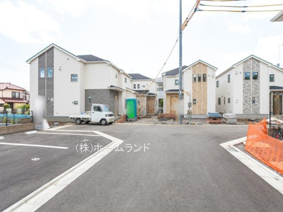 【前面道路含む現地写真】 | 武蔵村山市中原1丁目　全4棟