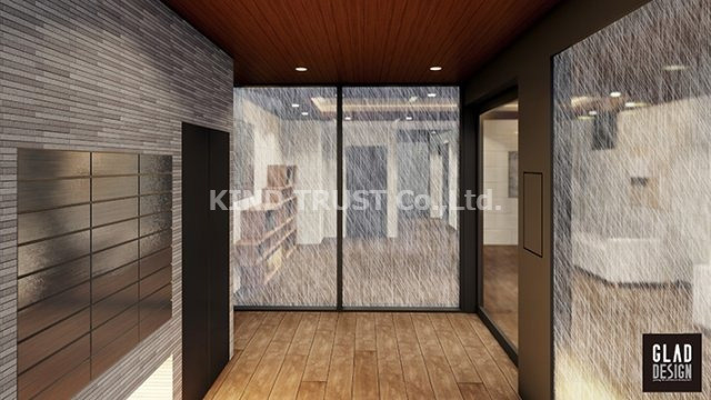 ブエナビスタ西天満のエントランス