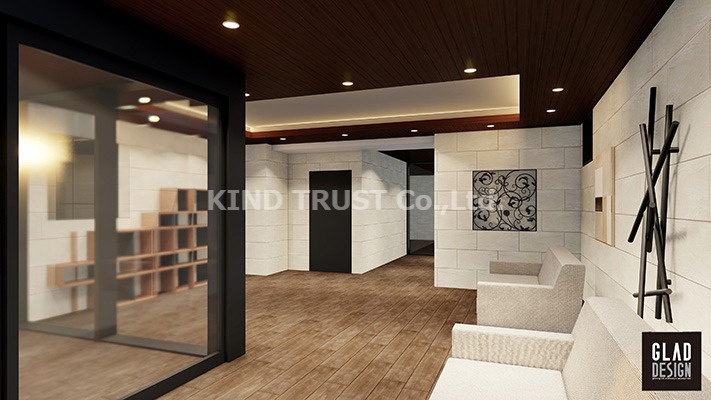 ブエナビスタ西天満のロビー