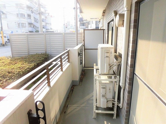 アーク昭島レジデンスのバルコニー